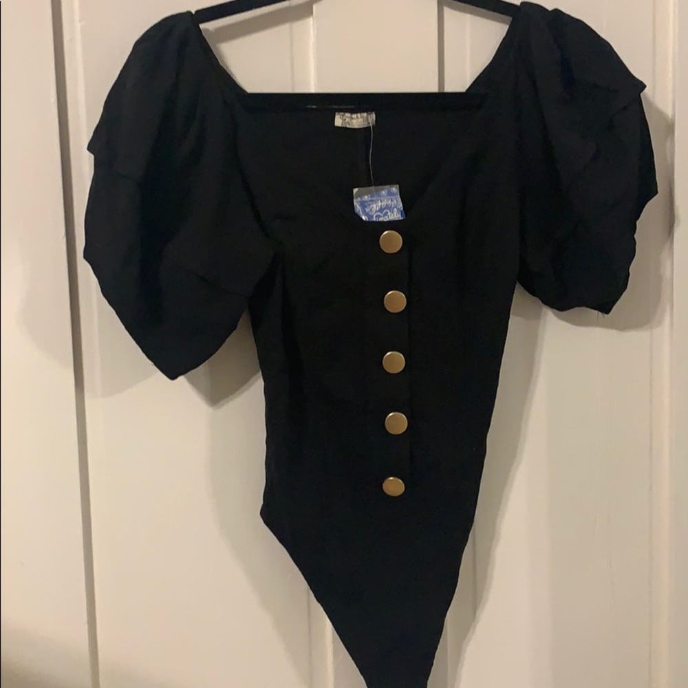 Free People Not Basic Bodysuit
